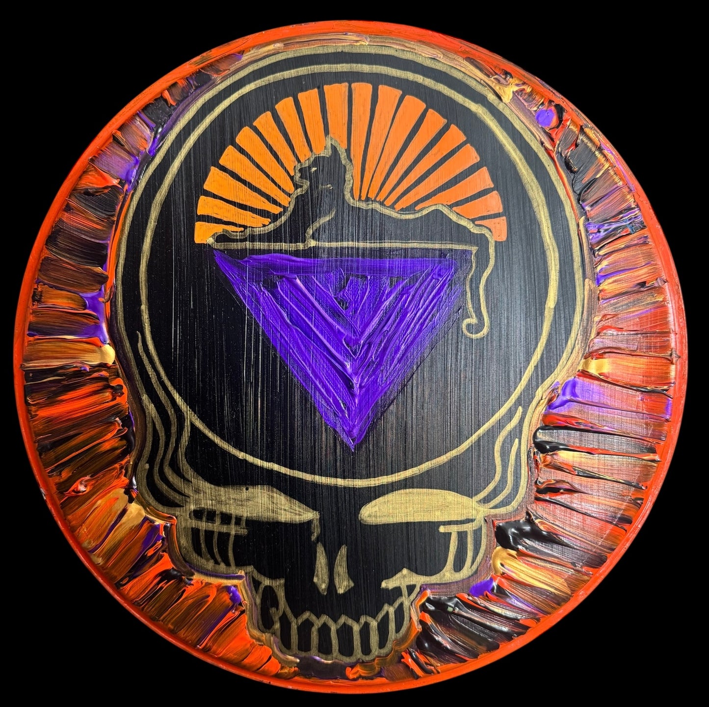 Yogi Bear Hand Painted Drum Head