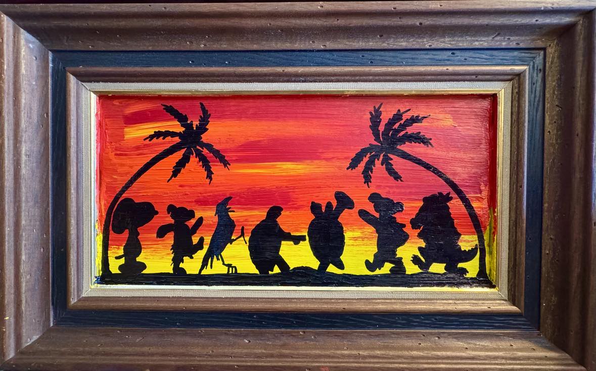 Dancing Sunset Snoopy