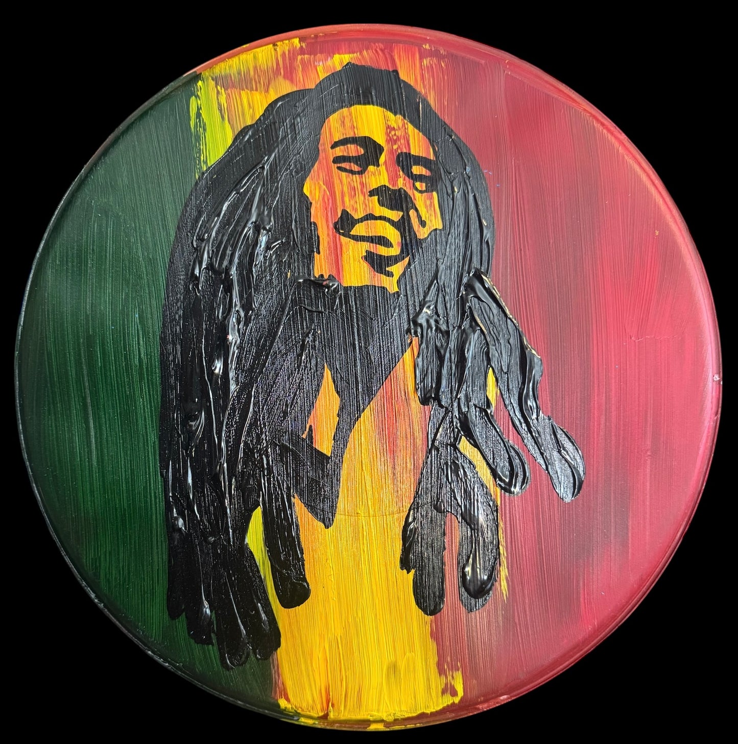Yogi Bear Hand Painted Drum Head