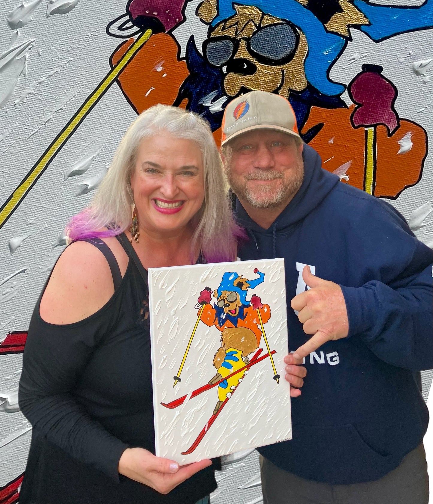 SnowBoard Bear