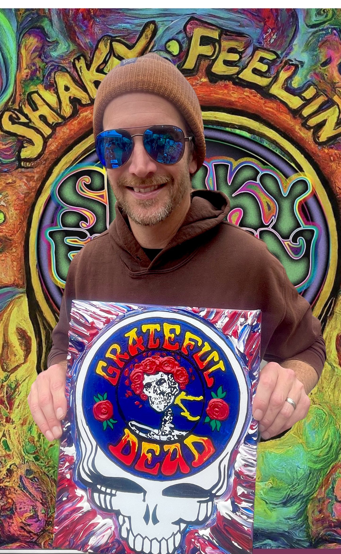 Steal Your Face - Skull & Roses