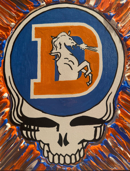 Steal Your Face - Denver Broncos Old School