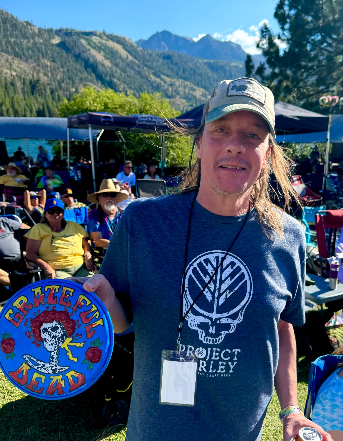 Grateful Dead Skull & Roses Drum Head