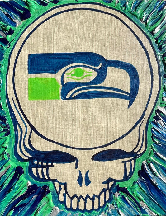 Steal Your Face - Seattle Seahawks Old School
