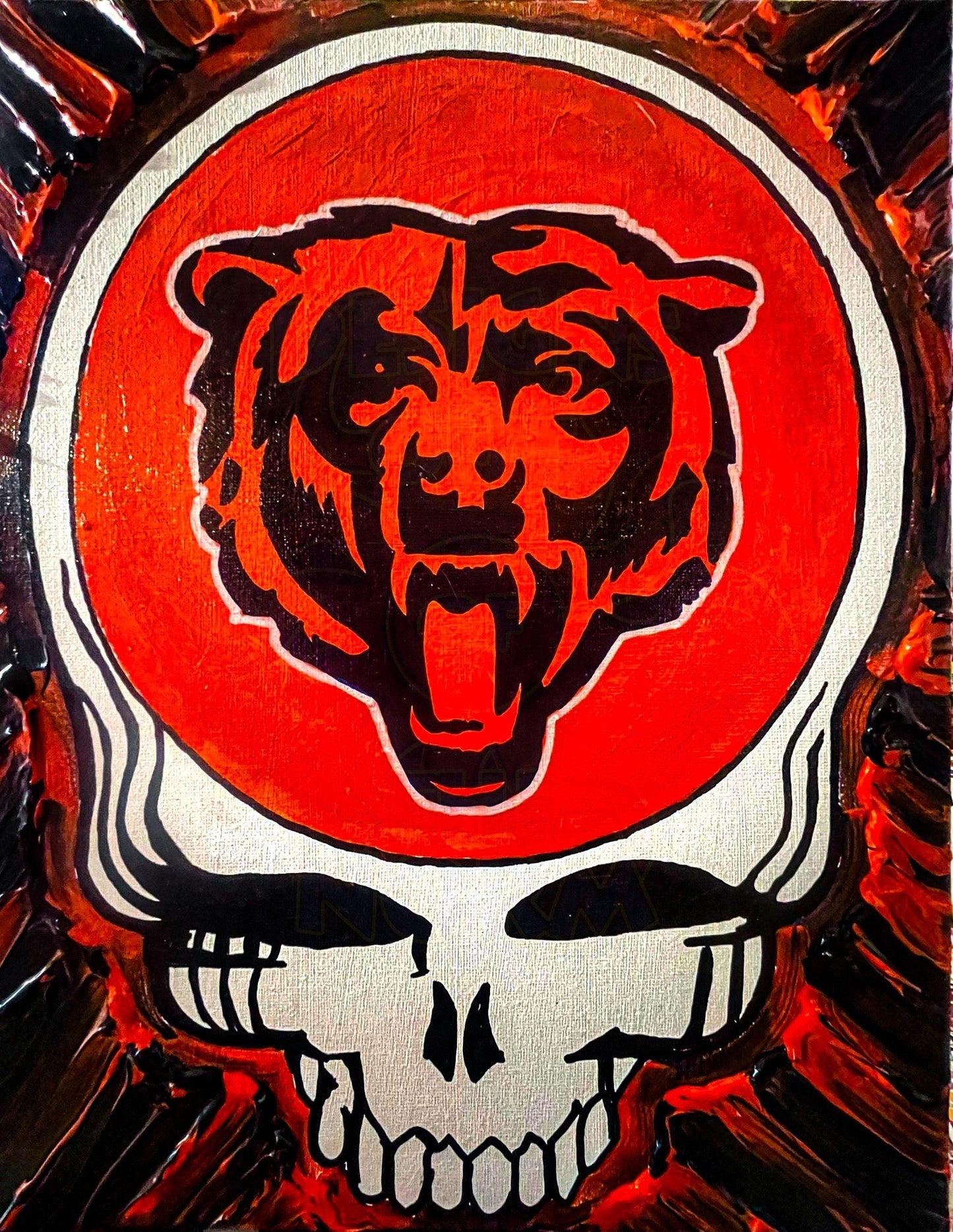 Steal Your Face - Grateful Dead Skull and Roses