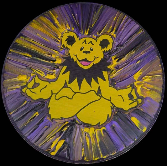 Yogi Bear Hand Painted Drum Head