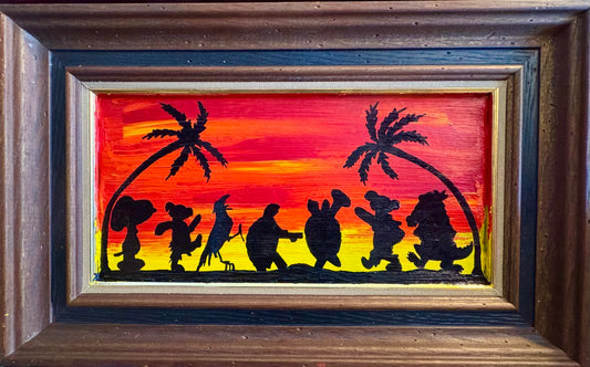 Dancing Sunset Snoopy