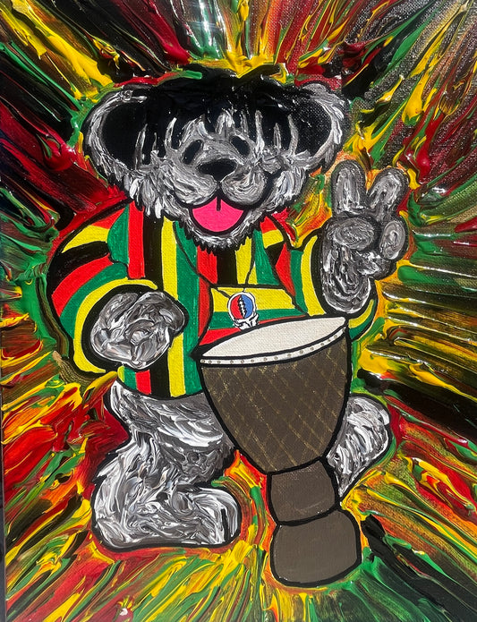 Dancing Bear Reggae Djembe