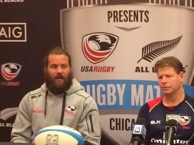 New Zealand All Blacks vs USA Eagles Signed Match Ball