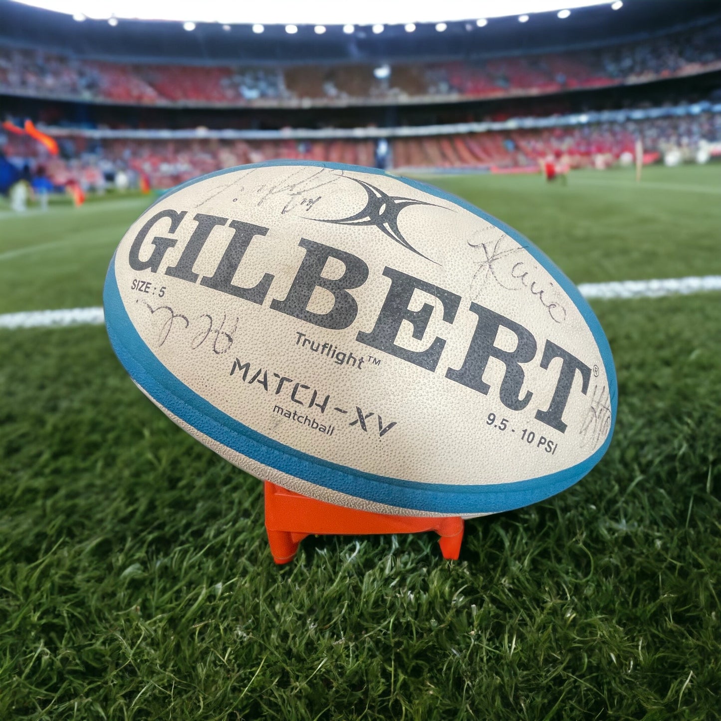 New Zealand All Blacks vs USA Eagles Signed Match Ball