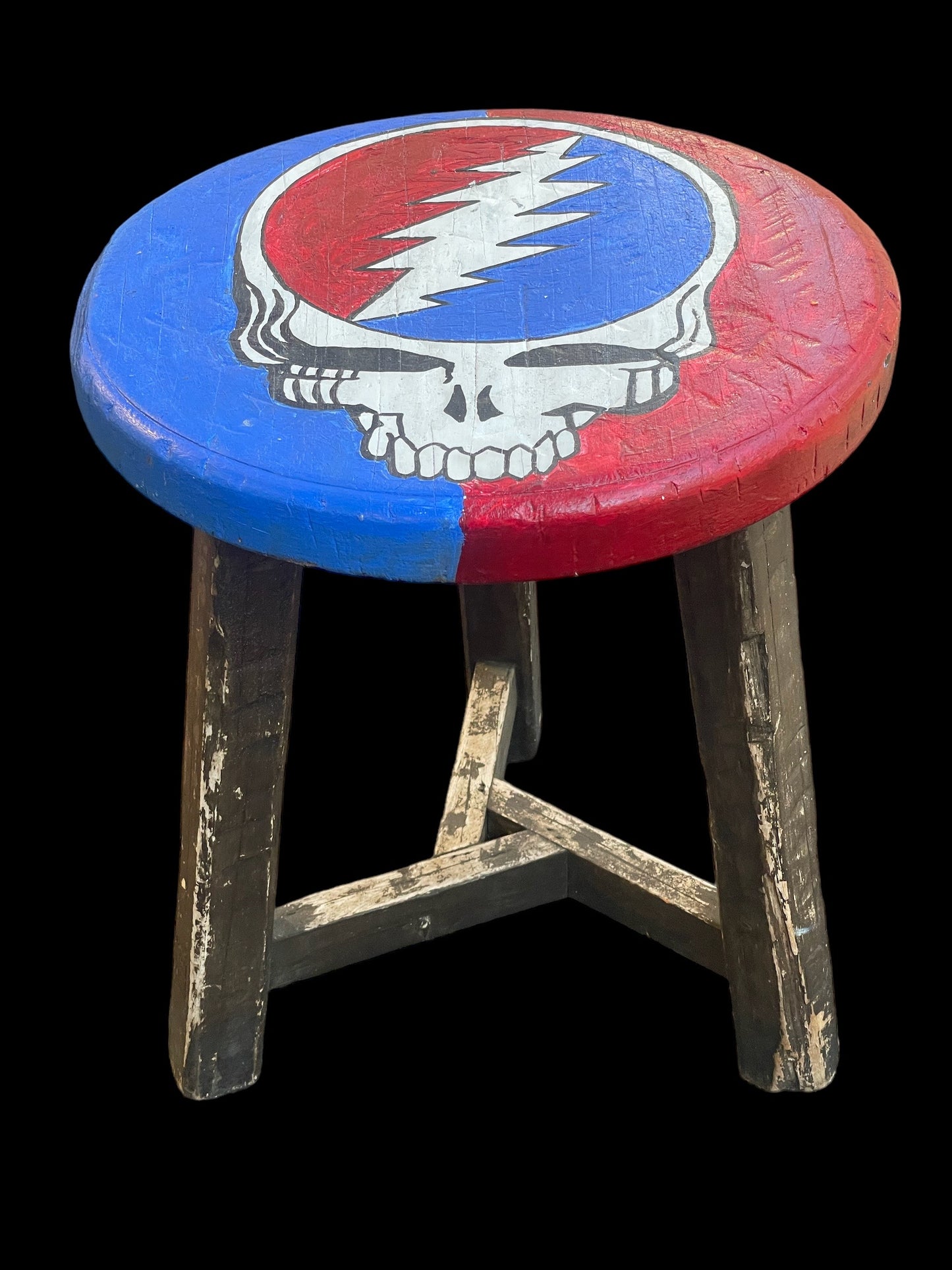 Steal Your Face Step Stool