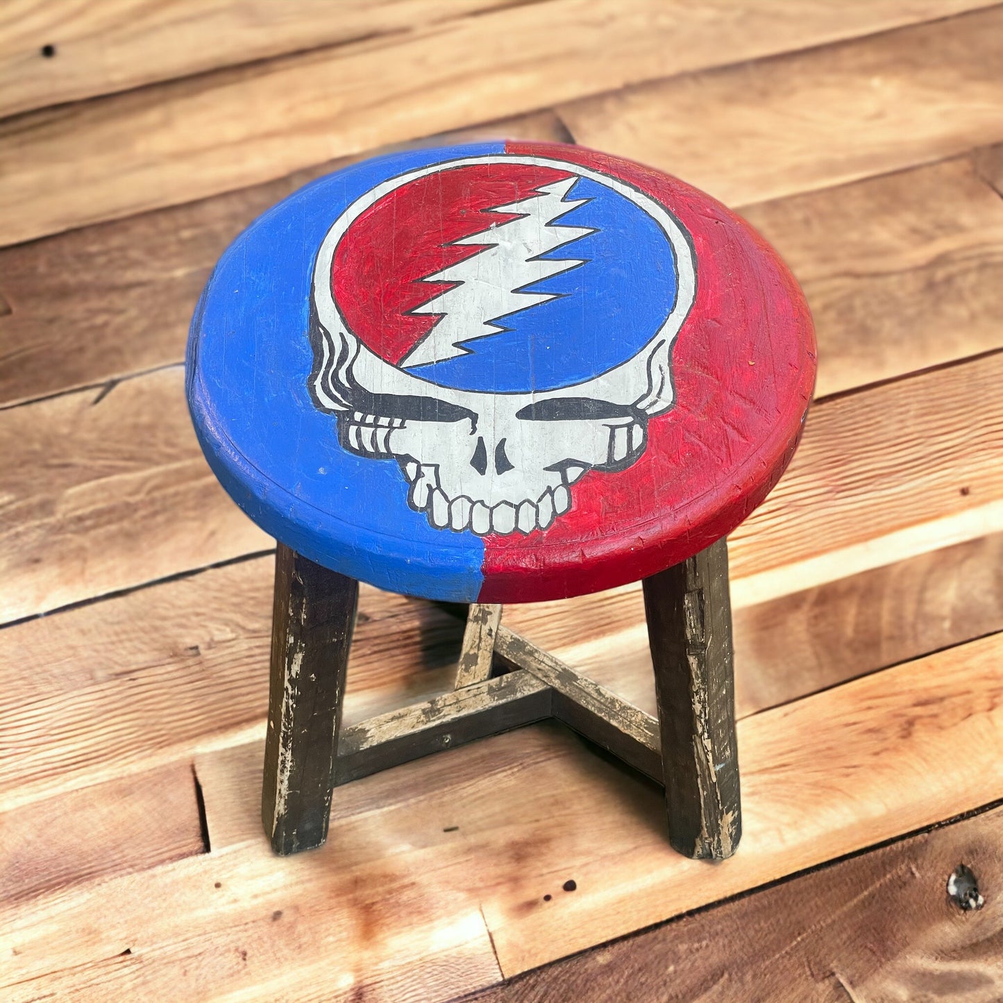 Steal Your Face Step Stool