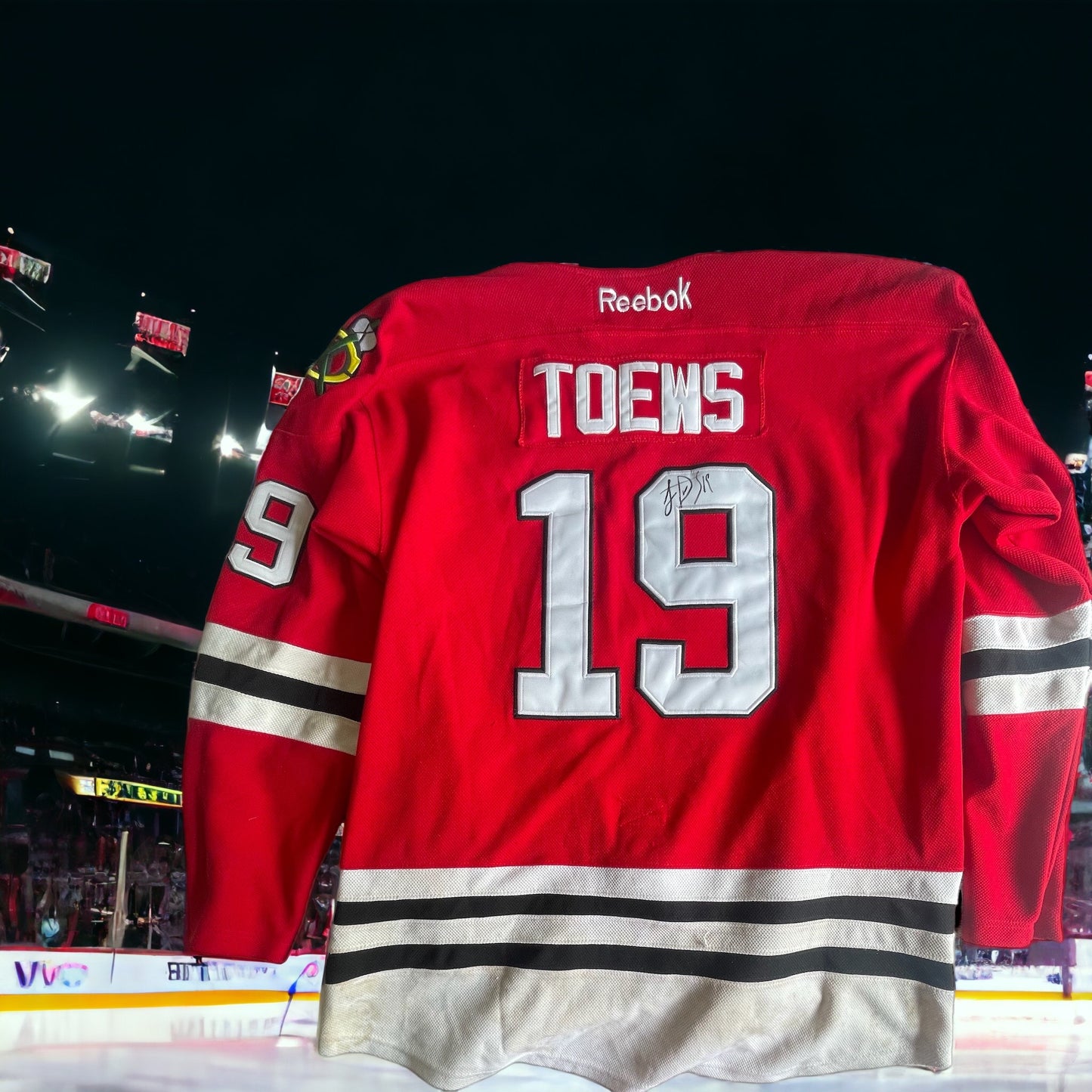 Johnathan Toews Autographed Jersey