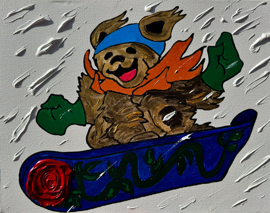 SnowBoard Bear