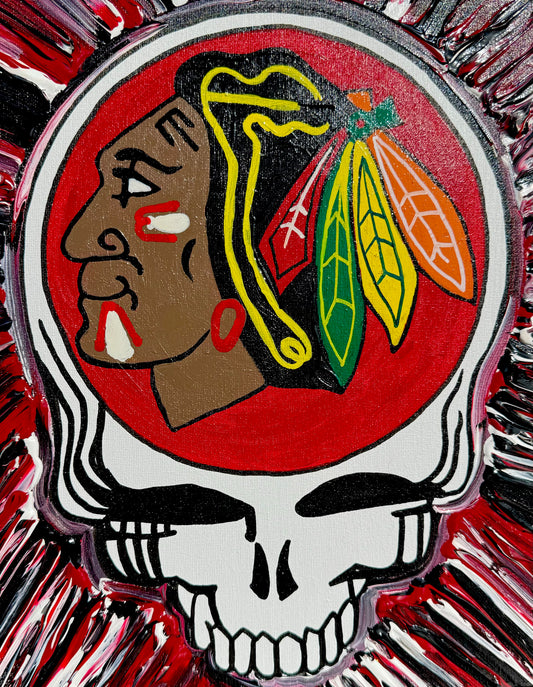 Steal Your Face - Chicago Blackhawks