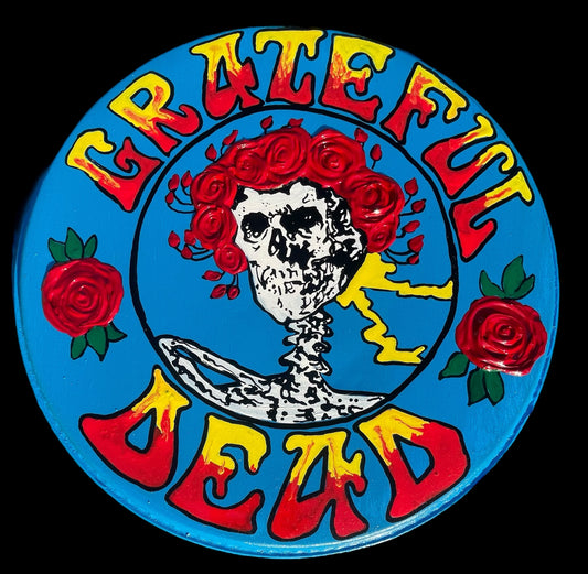 Grateful Dead Skull & Roses Drum Head