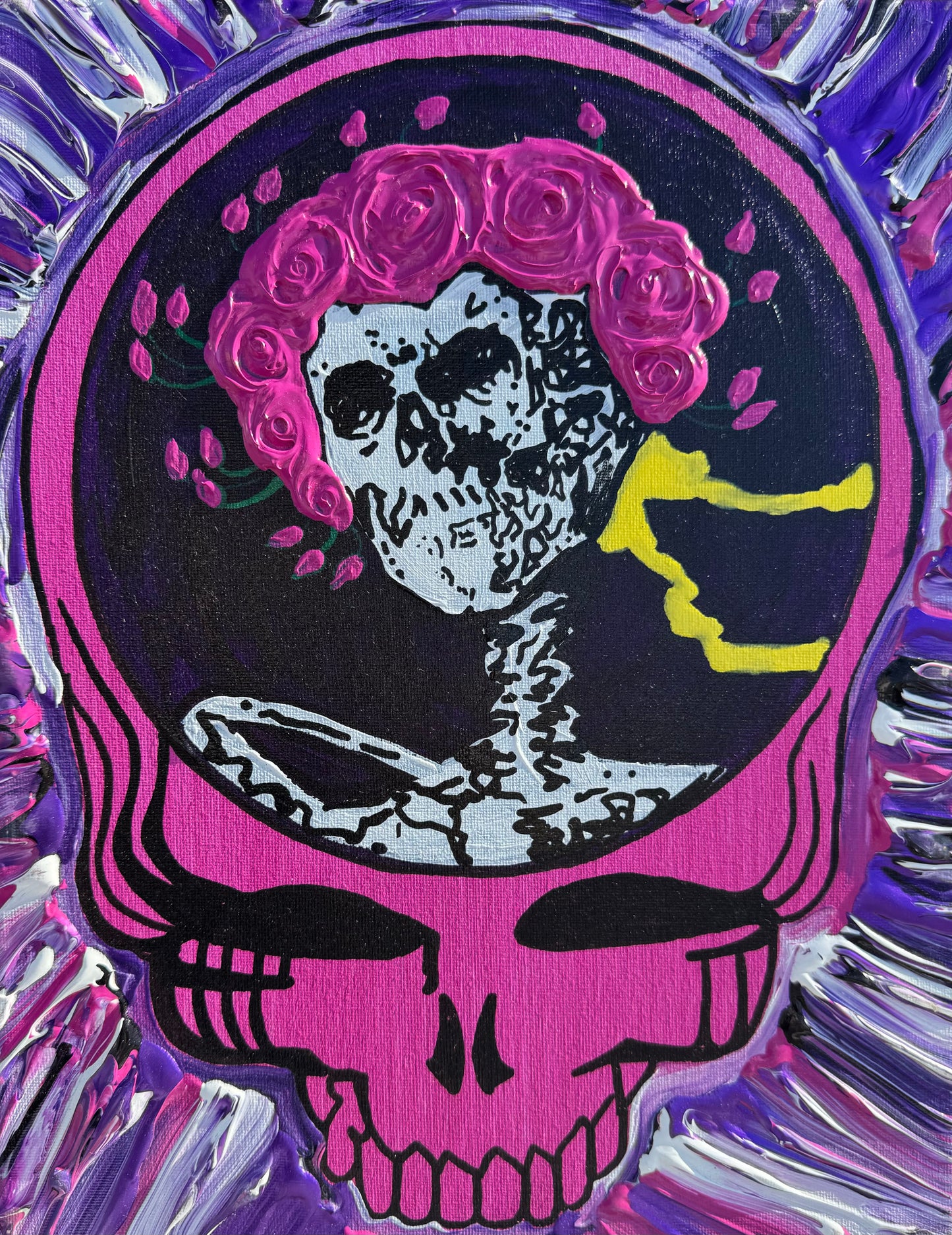 Steal Your Face - Skull & Roses