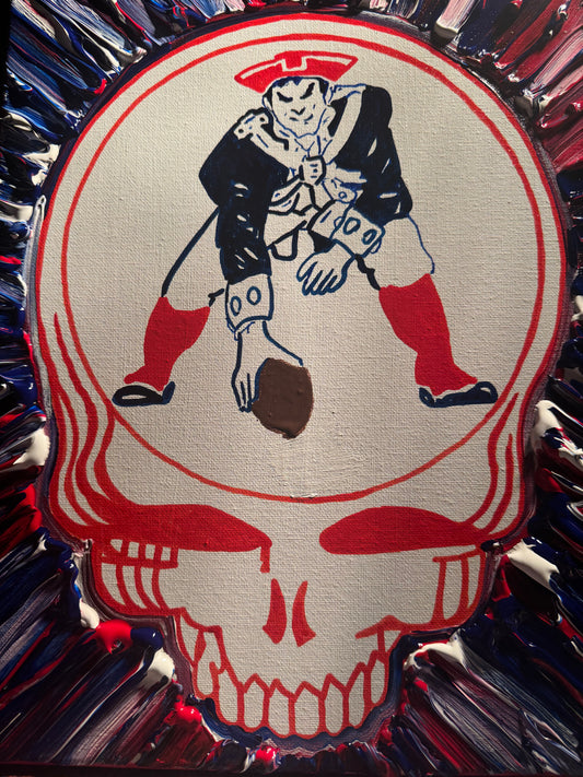 Steal Your Face - New England Patriots Old School