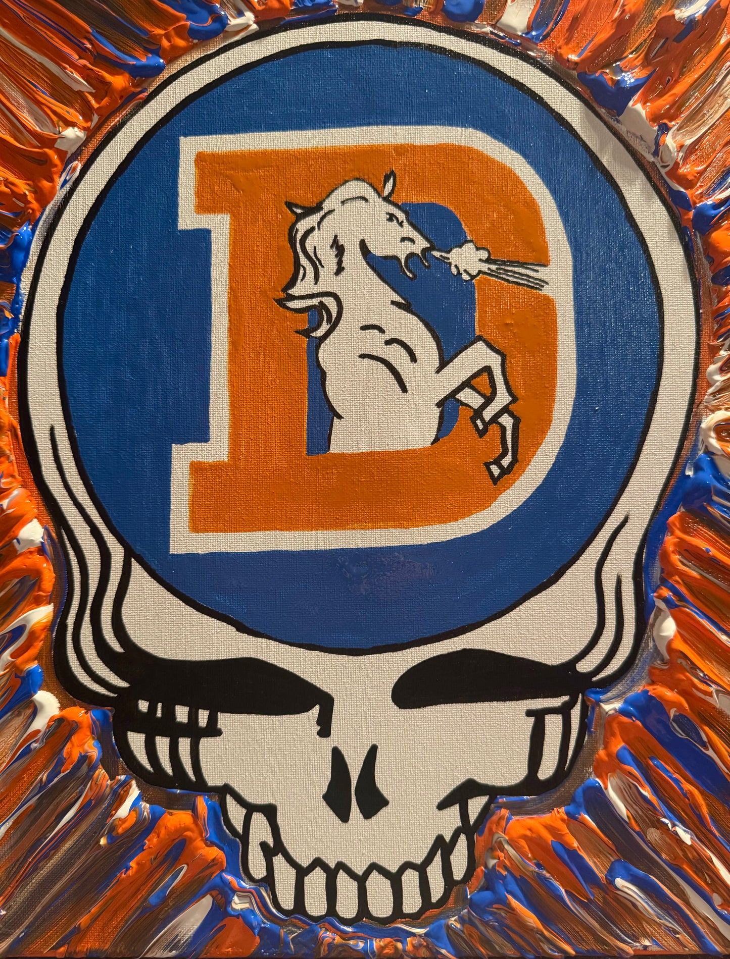 Steal Your Face - Denver Broncos Old School