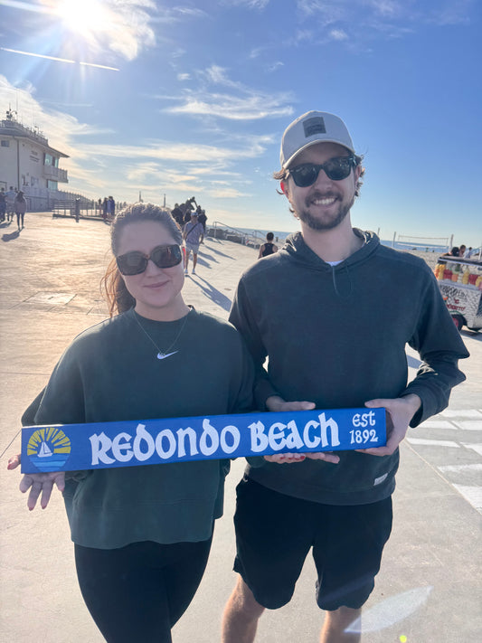 Redondo Beach Blue Sign
