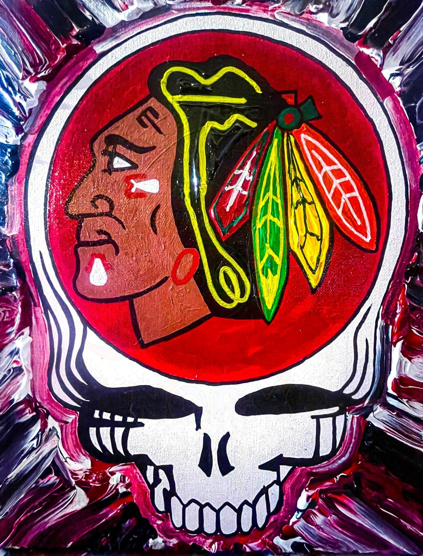 Steal Your Face - Chicago Blackhawks