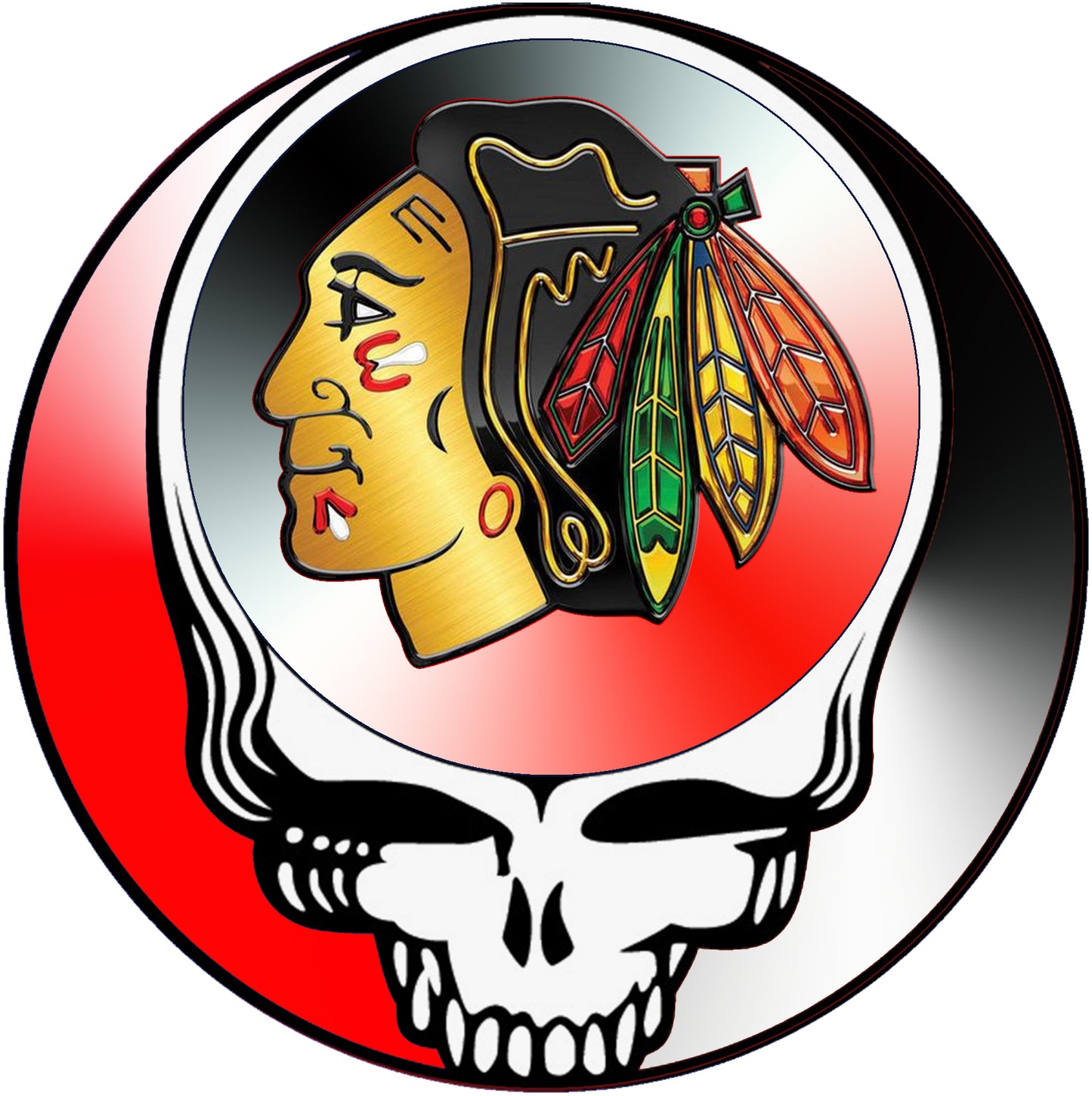 Steal Your Face - Chicago Blackhawks