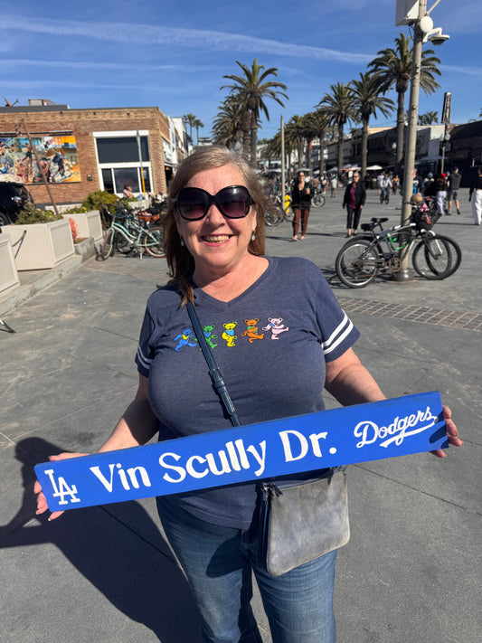 Vin Scully Dr Los Angeles Dodgers Sign