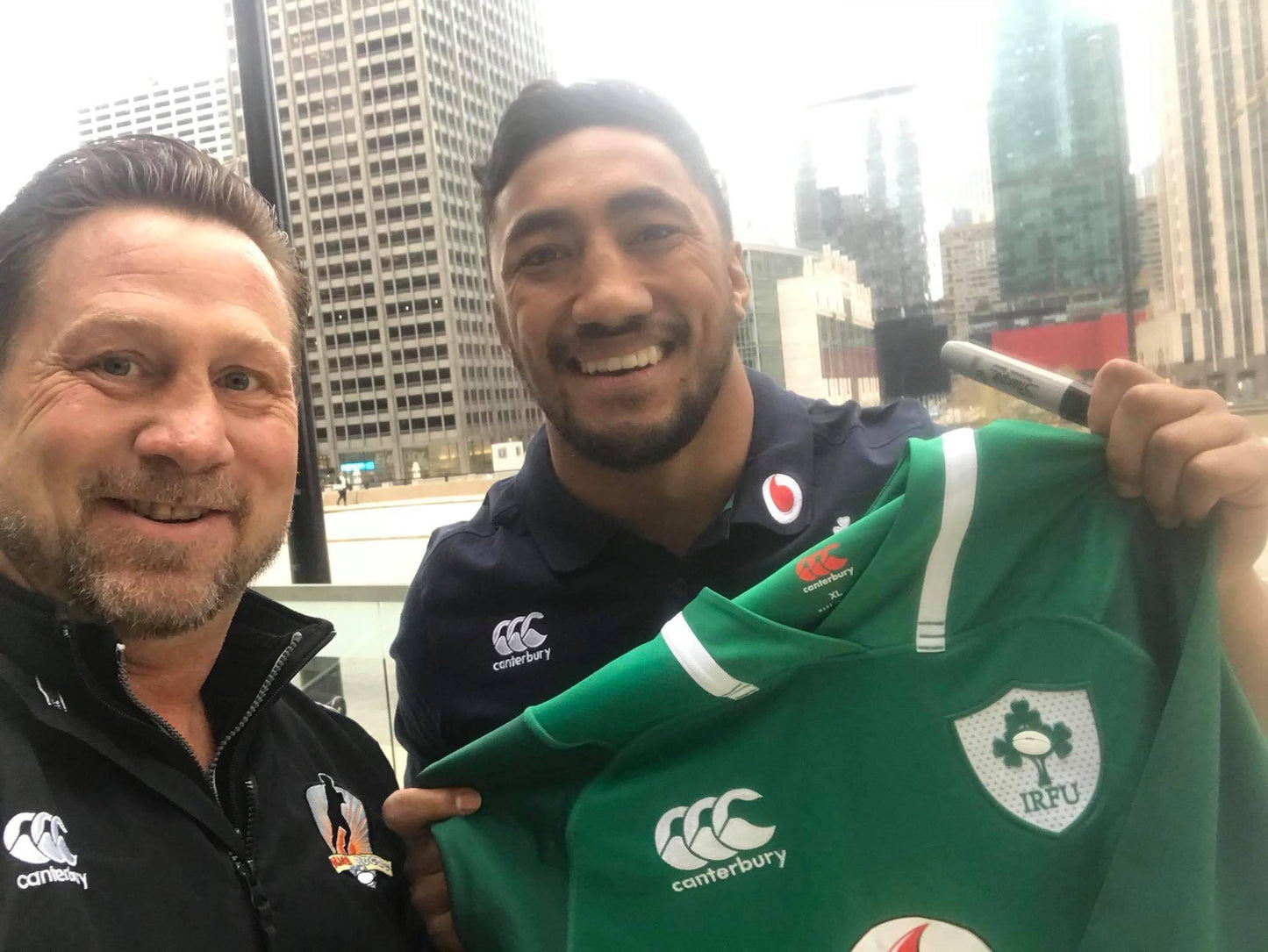 Ireland Rugby Autographed Jersey 2018