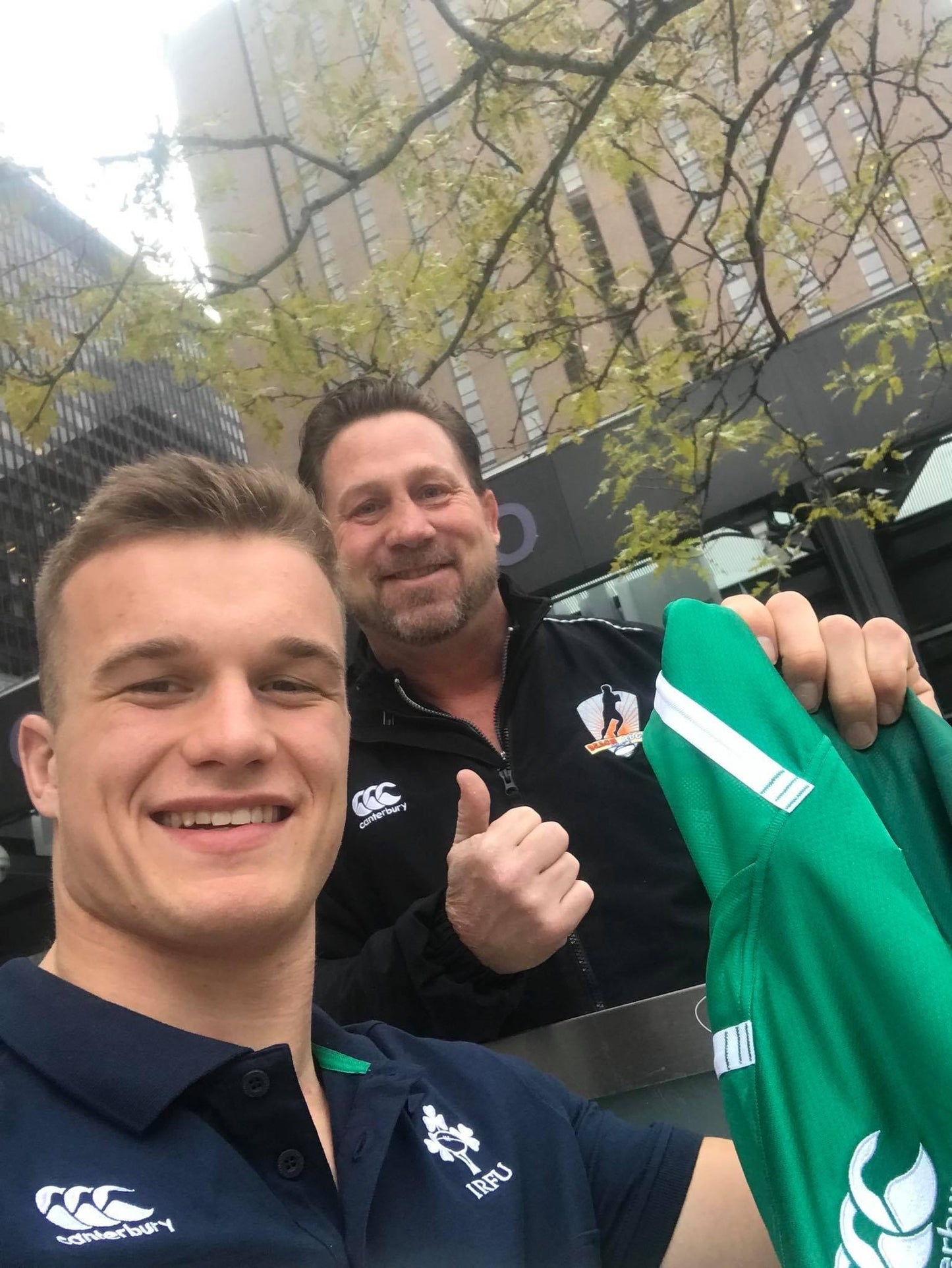 Ireland Rugby Autographed Jersey 2018