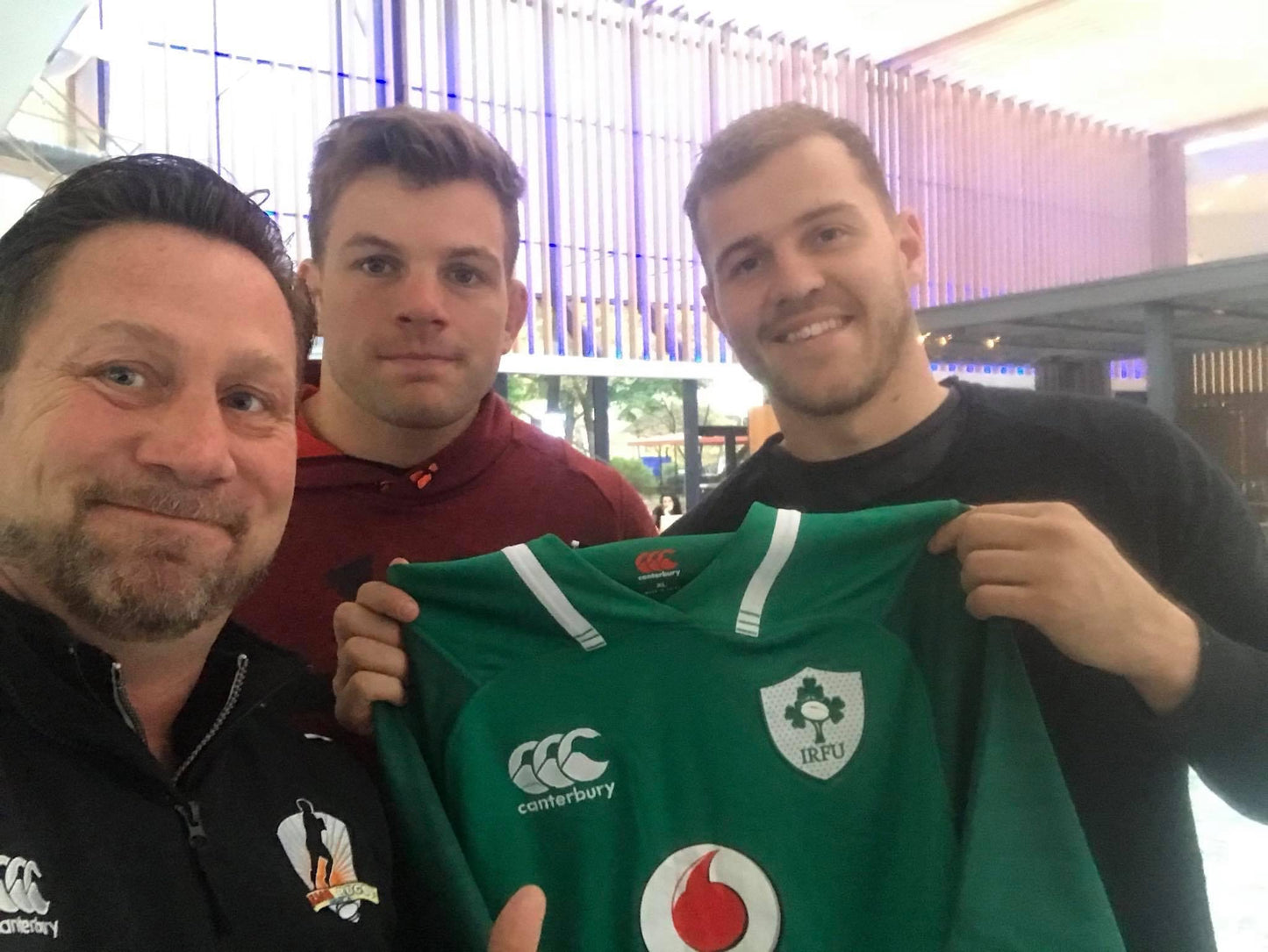 Ireland Rugby Autographed Jersey 2018