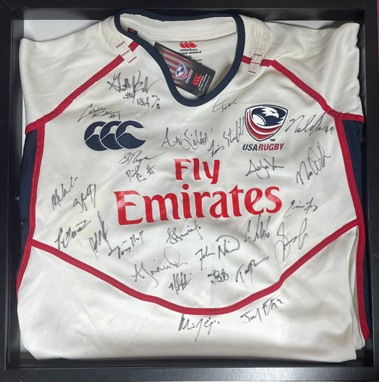 USA Eagles Men's National Rugby Team Autographed Jersery - vs New Zealand