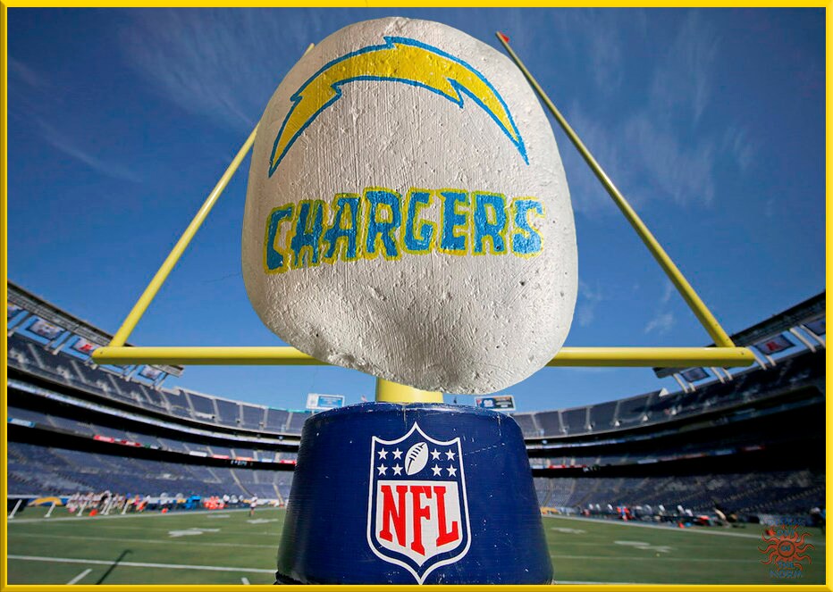 Los Angeles Chargers NFL Stone