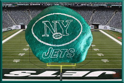 New York Jets NFL Stone