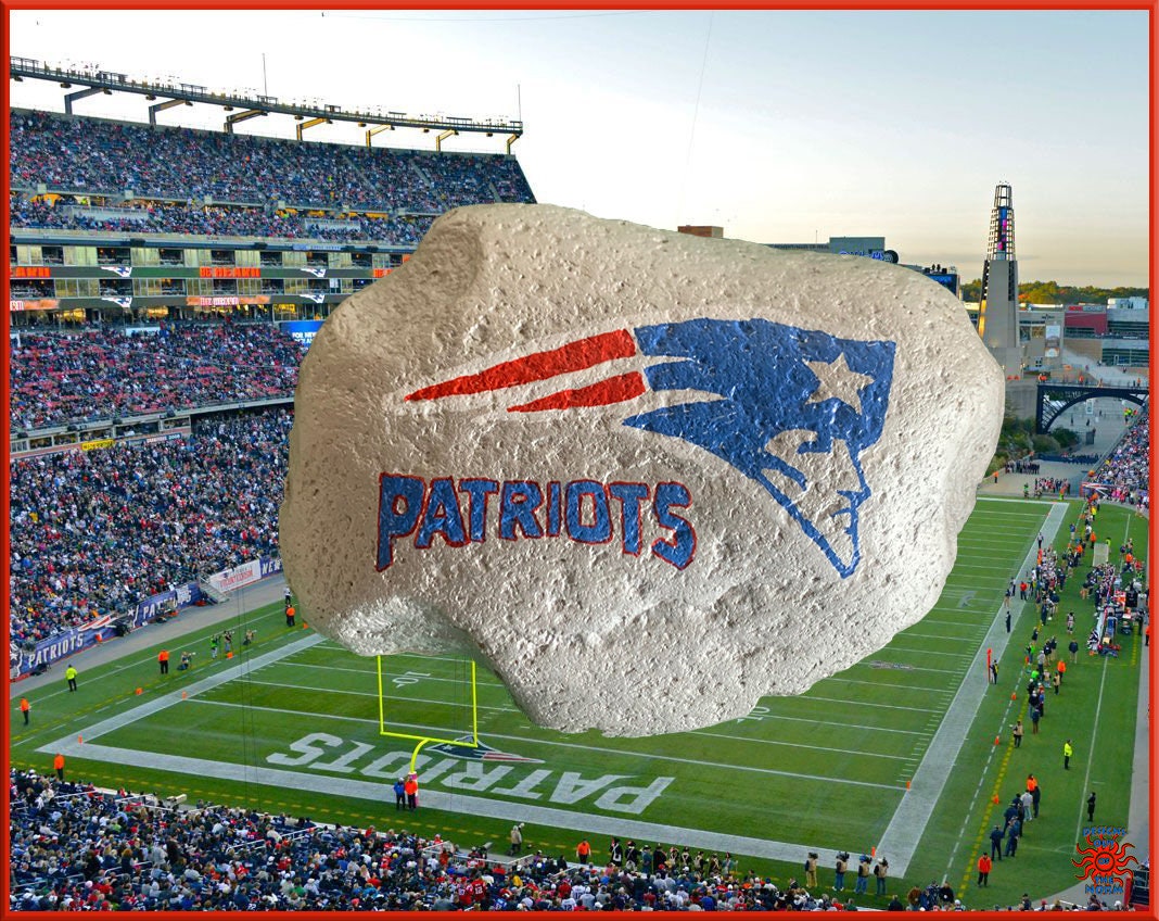 New England Patriots NFL Stone