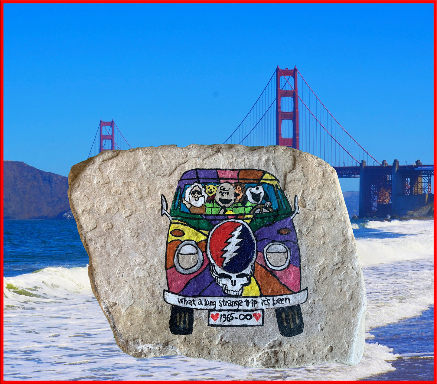 Grateful Dead & Peanuts VW Steal Your Face