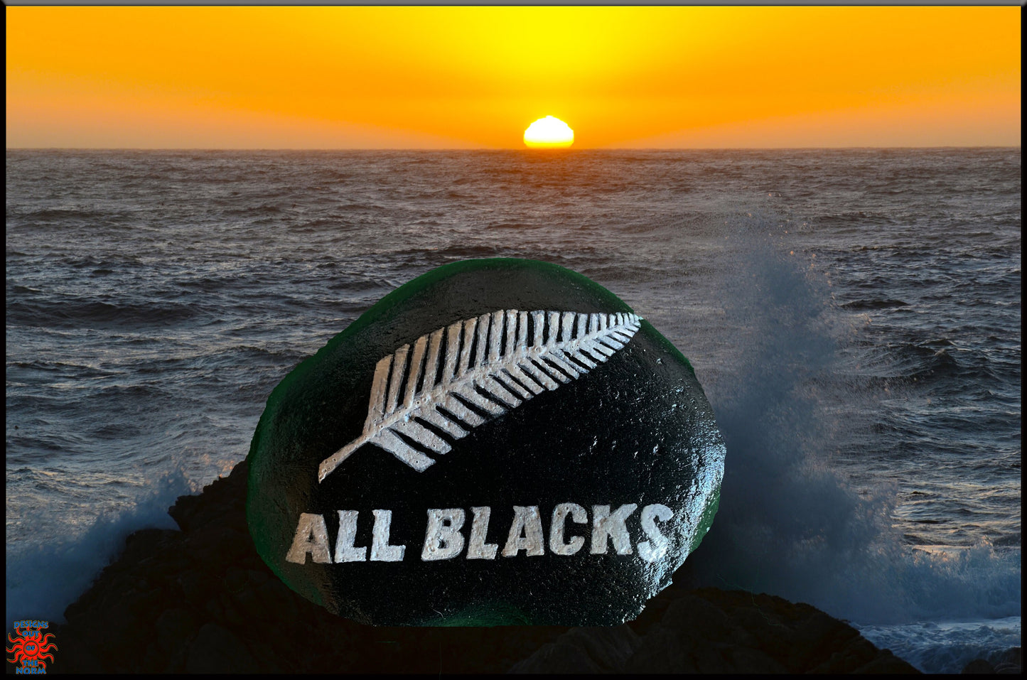 New Zealand All Blacks Stone