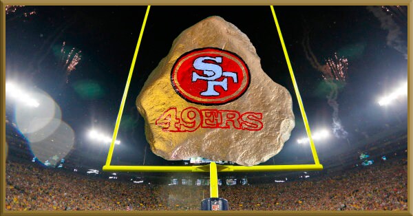 San Francisco 49ers NFL Stone