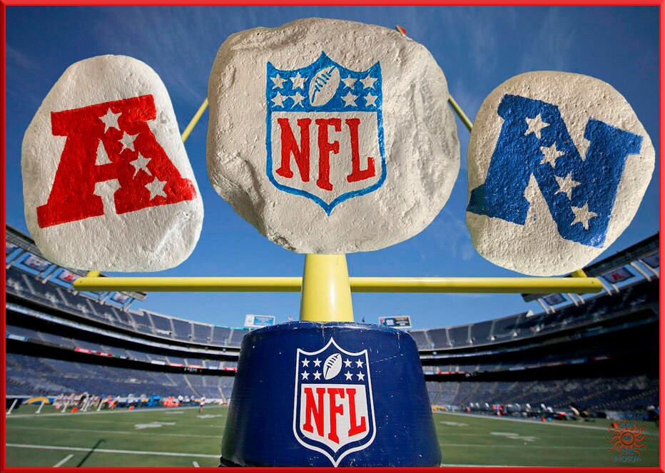 National Football League Stones, NFL, AFC & NFC