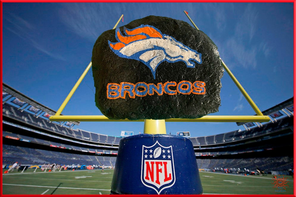 Denver Broncos NFL Stone