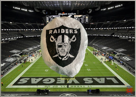 Las Vegas Raiders NFL Stone