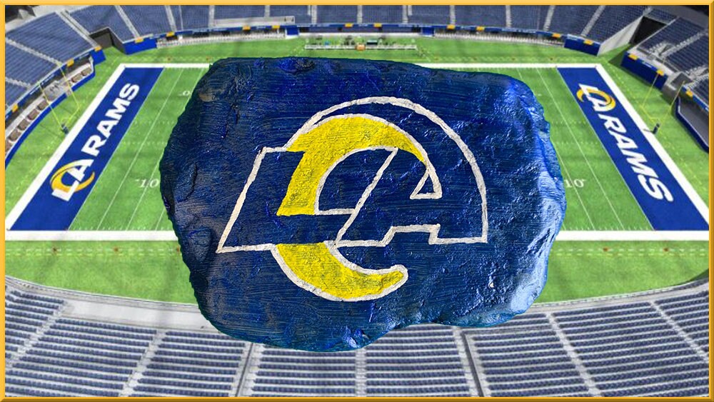 Los Angeles Rams NFL Stone