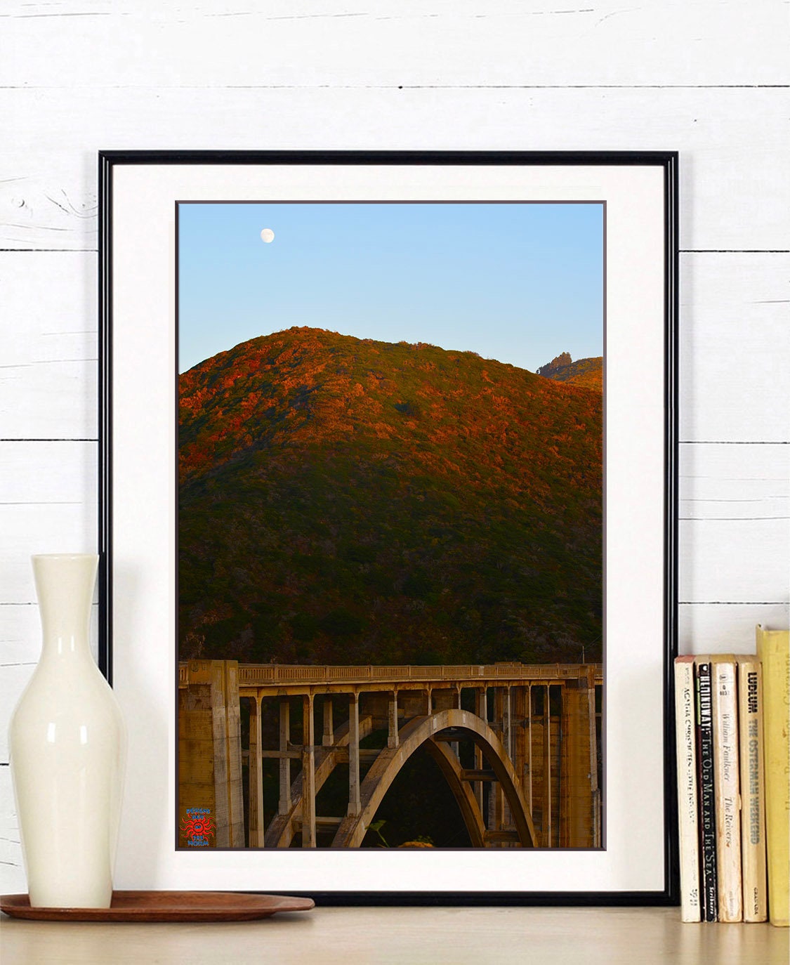 Bixby Bridge Moon