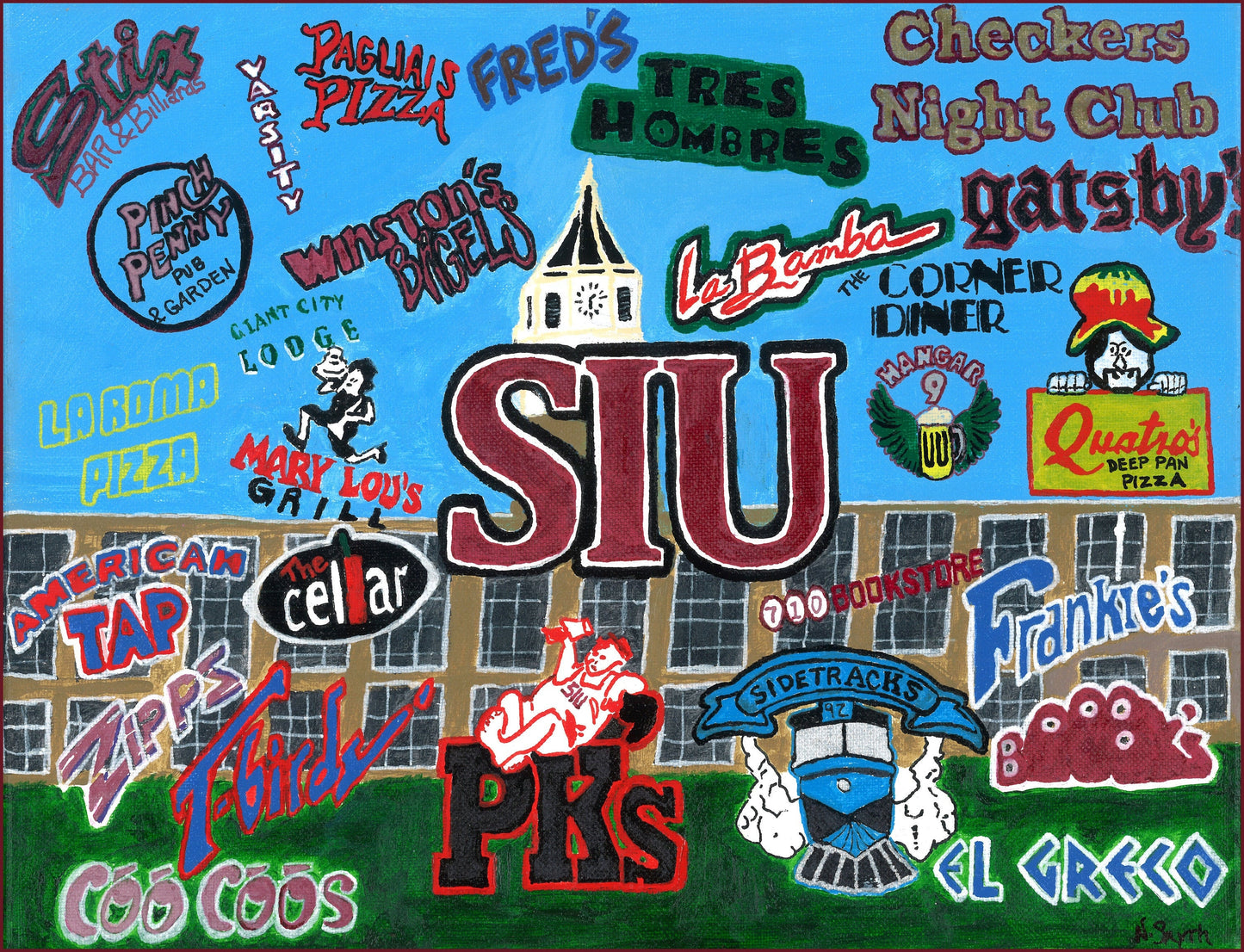 SIU-Carbondale Haunts '80s & '90s