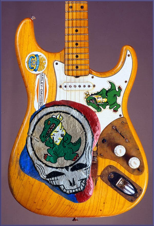 Jerry Garcia of the Grateful Dead's Alligator Stealie