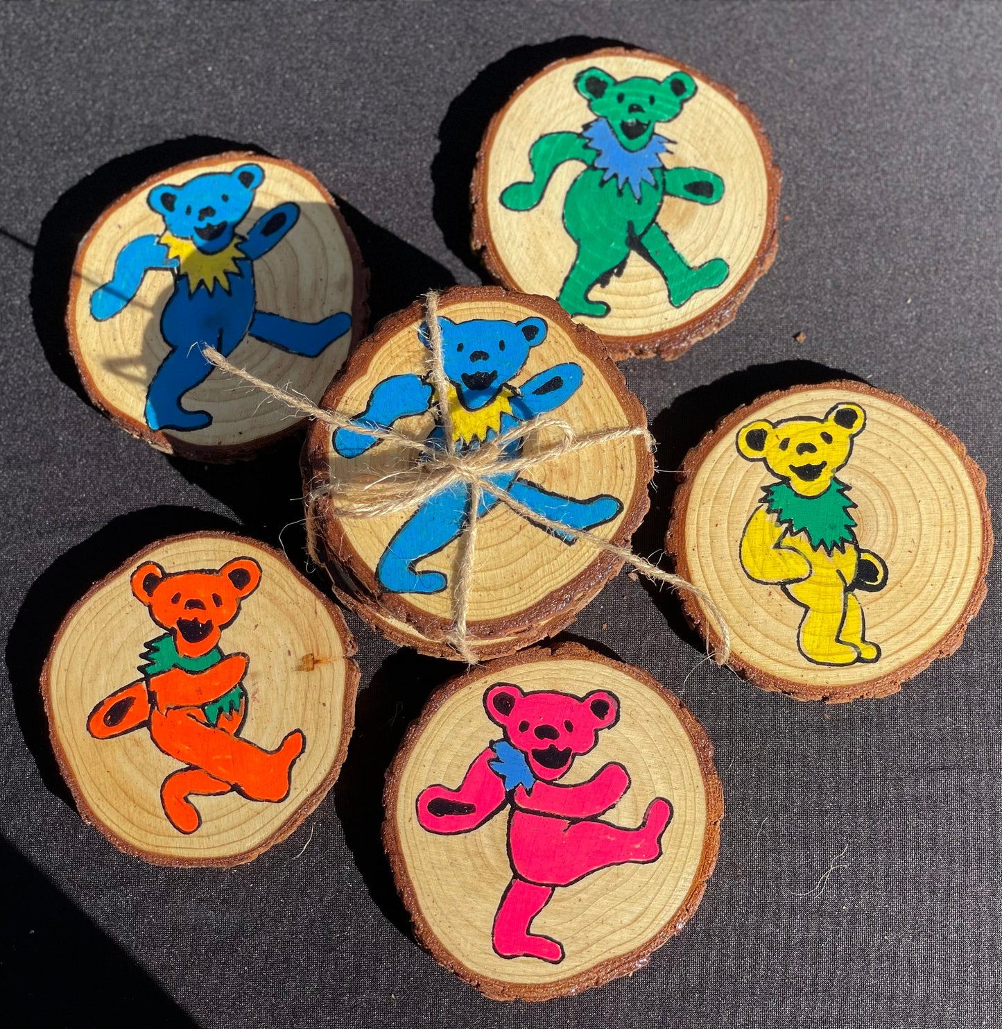 Dancing Bears Coaster Set