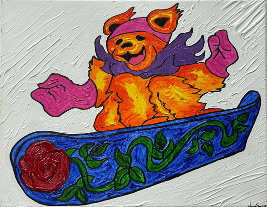 SnowBoard Bear