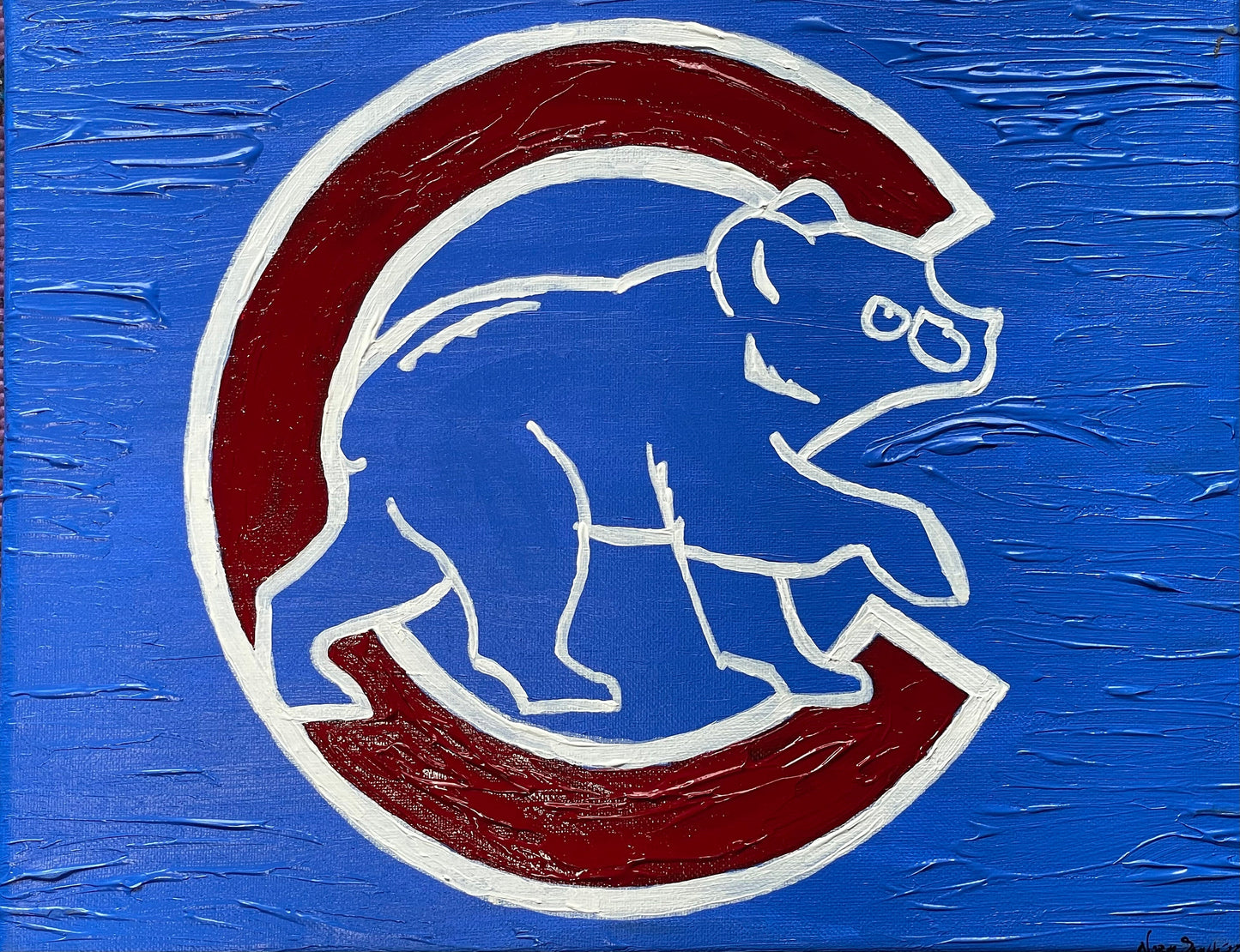 Chicago Cubs Painting